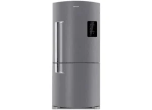 Geladeira Brastemp Frost Free Inverse 588 Litros cor Inox BRE85AK