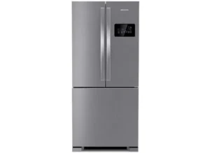 Geladeira/Refrigerador Brastemp Frost Free French Door Inverse 554 Litros cor Inox BRO85AK