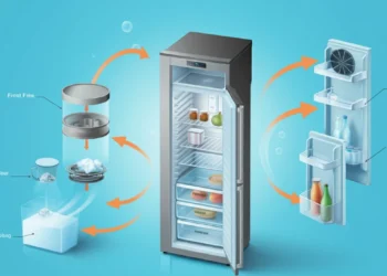 como funciona a geladeira frost free